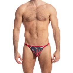 Celtic - String Striptease -LHOMME INVISIBLE Soldes string striptease celtic gris 3