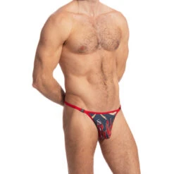 Celtic - String Striptease -LHOMME INVISIBLE Soldes string striptease celtic gris 8