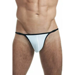 String Striptease FnF Blanc -LHOMME INVISIBLE Soldes string striptease fnf blanc 3