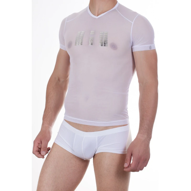 PA2 T-Shirt Transparent Blanc 9 PA2 T-Shirt Transparent Blanc – Image 7