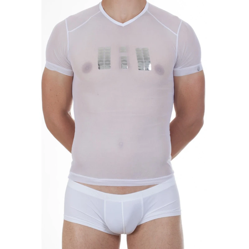 PA2 T-Shirt Transparent Blanc 3 PA2 T-Shirt Transparent Blanc