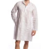 Taj 9 Chemise De Nuit - Pièce Unique Taille M 2 Taj 9 Chemise De Nuit - Pièce Unique Taille M -LHOMME INVISIBLE Soldes tajau chemise de nuit homme brodee main taille l