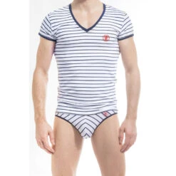 Querelle De Brest - T-Shirt -LHOMME INVISIBLE Soldes tshirt homme mariniere 2