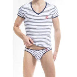 Querelle De Brest - T-Shirt -LHOMME INVISIBLE Soldes tshirt homme mariniere 3