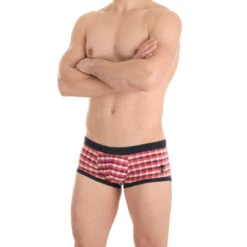 Vichy Rouge - Hipster De Bain 8 Vichy Rouge - Hipster De Bain -LHOMME INVISIBLE Soldes vichy rouge hipster de bain 2