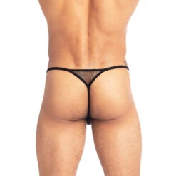 Voile Envoutant - String Striptease 14 Voile Envoutant - String Striptease -LHOMME INVISIBLE Soldes voile envoutant string homme transparent 4
