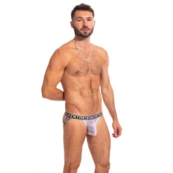 White Mist - Jockstrap -LHOMME INVISIBLE Soldes white mist jockstrap 3